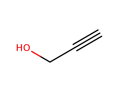 Molecular Structure of 107-19-7 (Propargyl alcohol)
