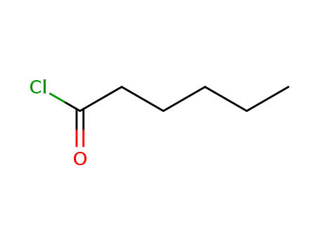 Molecular Structure of 142-61-0 (Hexanoyl chloride)