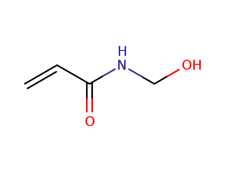 924-42-5,N-Methylolacrylamide,Acrylamide,N-(hydroxymethyl)- (6CI,8CI);MH 100;MH 100 (amide);Monomethylolacrylamide;N-(Hydroxymethyl)acrylamide;N-MAM;N-MAM P;NMA 60;NSC 553;Rocagil BT;U-Ramin T 80;