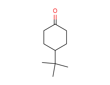 Molecular Structure of 98-53-3 (4-tert-Butylcyclohexanone)