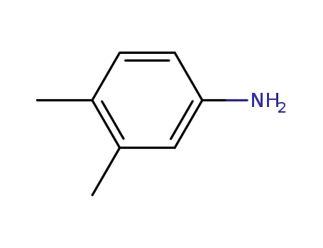 Molecular Structure of 95-64-7 (3,4-Dimethylaniline)