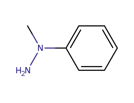 Molecular Structure of 618-40-6 (1-Methyl-1-phenylhydrazine)