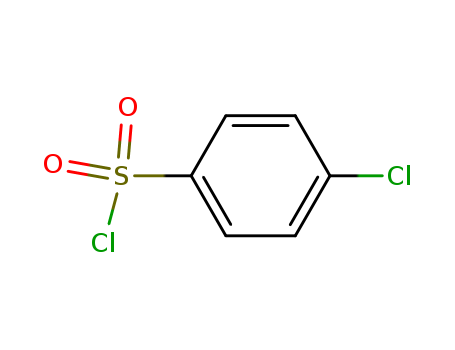 98-60-2,4-Chlorobenzenesulfonyl chloride,Benzenesulfonylchloride, p-chloro- (6CI,7CI,8CI);4-Chlorobenzene-1-sulfonyl chloride;p-Chlorbenzensulfochlorid [Czech];NSC 6956;p-Chlorobenzenesulfonyl chloride;p-Chlorophenylsulfonyl chloride;