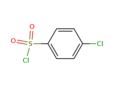 Molecular Structure of 98-60-2 (4-Chlorobenzenesulfonyl chloride)