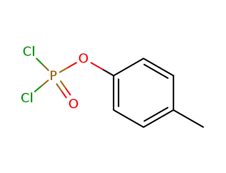 Molecular Structure of 878-17-1 (p-Tolyl phosphorodichloridate)