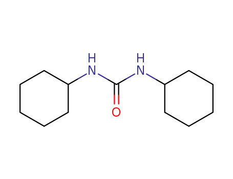 Molecular Structure of 2387-23-7 (N,N'-DICYCLOHEXYLUREA)