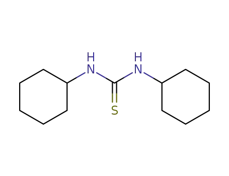 Molecular Structure of 1212-29-9 (1,3-Dicyclohexylthiourea)