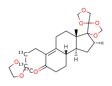 16α-methyl-17α,20;20,21-bismethylenedioxy-19-nor-3-ethylenedioxy-4,5-seco-pregna-9-ene-5-one-1,2,3