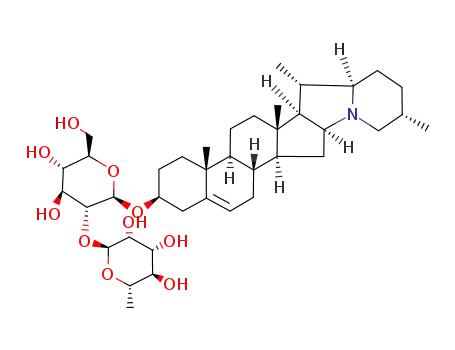 solanidine 3-O-α-L-rhamnopyranosyl-(1->2)-β-D-glucopyranoside