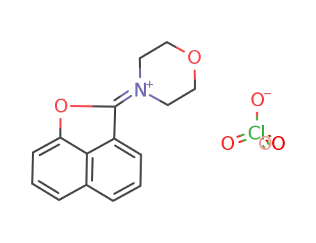 2-morpholinonaphtho<1,8-bc>furylium perchlorate