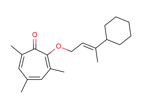 2-(geranyloxy)-3,5,7-trimethyltropone
