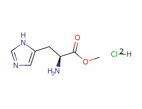 Molecular Structure of 7389-87-9 (Methyl L-histidinate dihydrochloride)