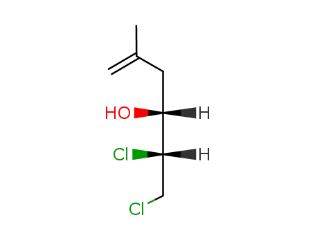 erythro-1,2-dichloro-5-methyl-5-hexen-3-ol
