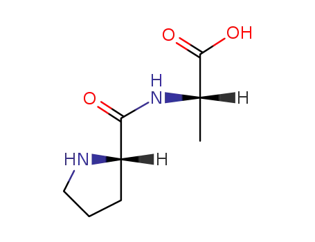 (2S)-2-{[(2S)-pyrrolidin-1-ium-2-carbonyl]amino}propanoate