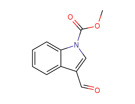 1-methoxycarbonylindole-3-carboxaldehyde