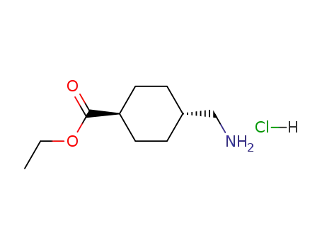 Molecular Structure of 19878-18-3 ((1r,4r)-ethyl 4-(aMinoMethyl)cyclohexanecarboxylate hydrochloride)