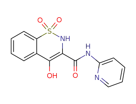 Molecular Structure of 65897-46-3 (Desmethyl Piroxicam (Piroxicam Impurity B))
