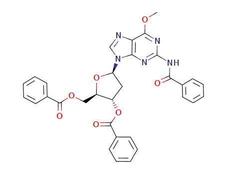 N2,O3,O5-tribenzoyl-O6-methyldeoxyguanosine