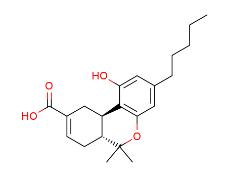 6H-Dibenzo[b,d]pyran-9-carboxylicacid, 6a,7,10,10a-tetrahydro-1-hydroxy-6,6-dimethyl-3-pentyl-, (6aR,10aR)-