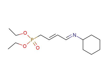 (5-aza-5-cyclohexylpenta-2,4-dienyl)diethoxyphosphin-1-one