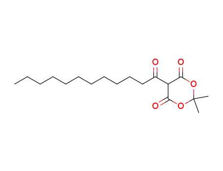 2,2-dimethyl-4,6-dioxo-5-dodecanoyl-1,3-dioxane