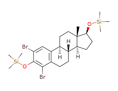2,4-dibromo-3,17β-bis(trimethylsiloxy)estra-1,3,5(10)-triene