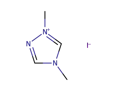 Molecular Structure of 120317-69-3 (1,4-Dimethyl-1,2,4-triazolium Iodide)