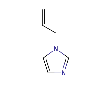 Molecular Structure of 31410-01-2 (1-Allylimidazole)