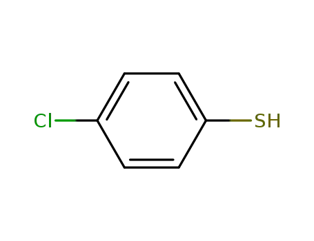 Molecular Structure of 106-54-7 (4-Chlorothiophenol)