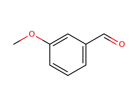 Molecular Structure of 591-31-1 (3-Methoxybenzaldehyde)