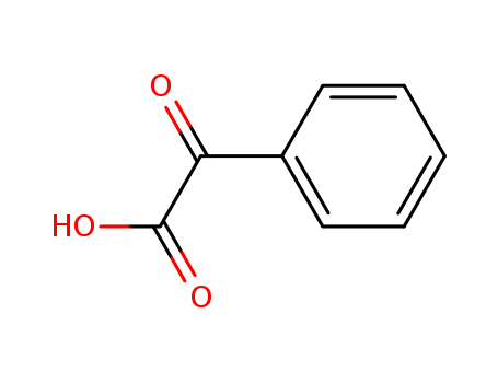 611-73-4,Benzoylformic acid,Glyoxylicacid, phenyl- (6CI,7CI,8CI);2-Oxo-2-phenylacetic acid;2-Oxo-2-phenylethanoicacid;Benzoylformic acid;CAA 0869;Formic acid, benzoyl-;LFC 1849;NSC 28293;Oxophenylacetic acid;Phenylgloxylic acid;Phenylglyoxylic acid;Phenyloxoacetic acid;a-Ketophenylacetic acid;a-Oxobenzeneacetic acid;