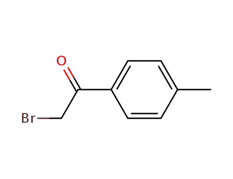 Molecular Structure of 619-41-0 (2-Bromo-4'-methylacetophenone)
