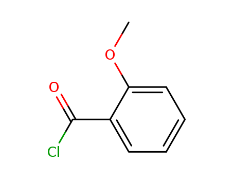 21615-34-9,o-Anisoyl chloride,2-(Methyloxy)benzoyl chloride;2-Anisoyl chloride;o-Anisoylchloride (7CI,8CI);2-Methoxybenzoic acid chloride;2-Methoxybenzoyl chloride;o-Methoxybenzoylchloride;ortho-Anisoyl chloride;2-Ethoxybenzoyl chloride;2-Methoxybenzolcarbonylchlorid;2-methoxybenzoyl chloride;benzoyl chloride, 2-methoxy-;