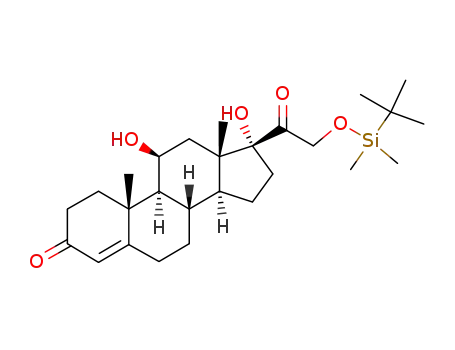 21-tert-butyldimethylsilyloxy-11β,17-dihydroxypregn-4-ene-3,20-dione