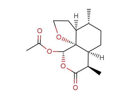 (3aS,4R,6aS,7R,10S,10aR)-10-(acetyloxy)octahydro-4,7-dimethyl-8H,10H-furo[3,2-i][2]benzopyran-8-one