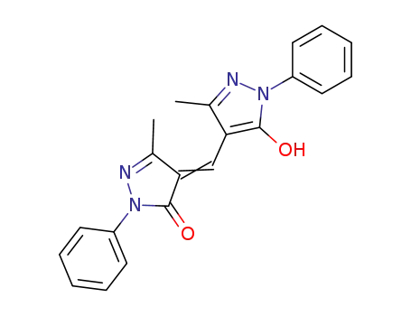 4,4-methine-bis-(3-methyl-1-phenyl-2-pyrazolin-5-one)