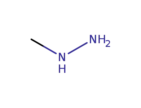 Molecular Structure of 60-34-4 (Methylhydrazine)