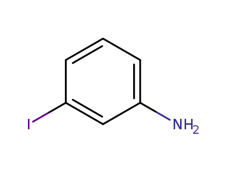 Molecular Structure of 626-01-7 (3-Iodoaniline)