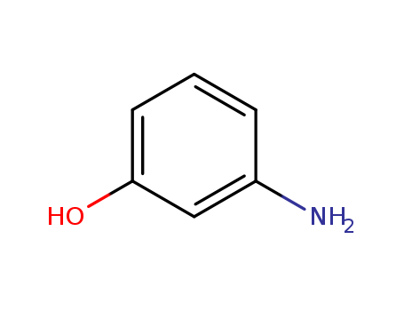 591-27-5,3-Aminophenol,Phenol,m-amino- (8CI);(3-Hydroxyphenyl)amine;1-Amino-3-hydroxybenzene;3-Hydroxybenzenamine;C.I. OxidationBase 7;Fourrine 65;Fourrine EG;Nako TEG;m-Hydroxyphenylamine;