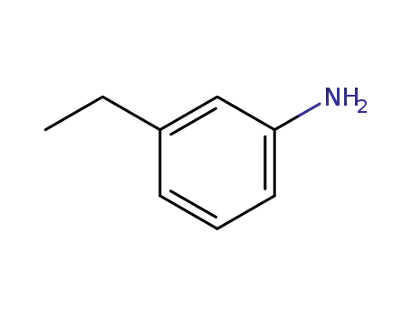 Molecular Structure of 587-02-0 (3-ETHYLANILINE)