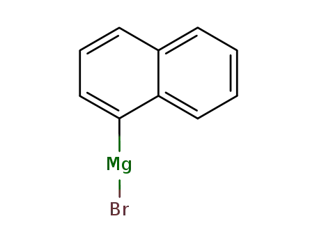 Molecular Structure of 703-55-9 (1-NAPHTHYLMAGNESIUM BROMIDE)
