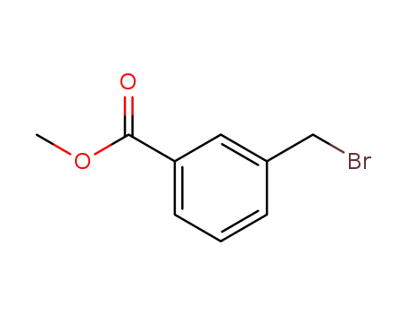 Molecular Structure of 1129-28-8 (Methyl 3-(bromomethyl)benzoate)