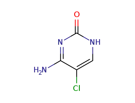 Molecular Structure of 2347-43-5 (5-CHLOROCYTOSINE)