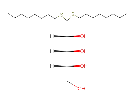 D-Ribose-S,S-dioctylacetal