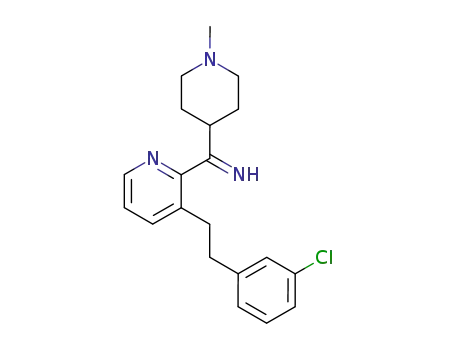C-{3-[2-(3-Chloro-phenyl)-ethyl]-pyridin-2-yl}-C-(1-methyl-piperidin-4-yl)-methyleneamine