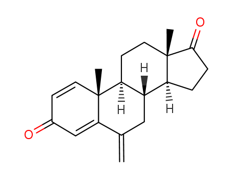 Exemestane 6-methylenandrosta-1,4-diene-3,17-dione 6-METHYLENEANDROSTA-1,4-DIENE-3,17-DIONE 107868-30-4 98% min