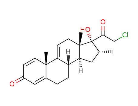 21-chloro-17α-hydroxy-16α-methylpregna-1,4,9(11)-triene-3,20-dione