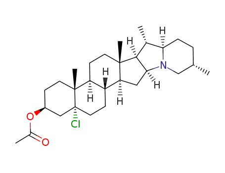 3β-Acetoxy-5α-chlorosolanidene