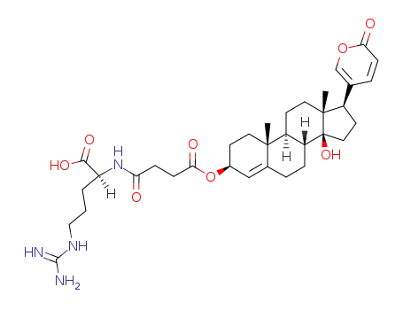 scillarenin 3-succinyl-L-arginine ester
