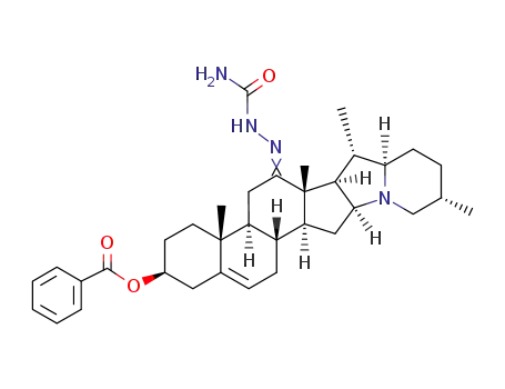 3β-benzoyloxy-solanid-5-en-12-one semicarbazone